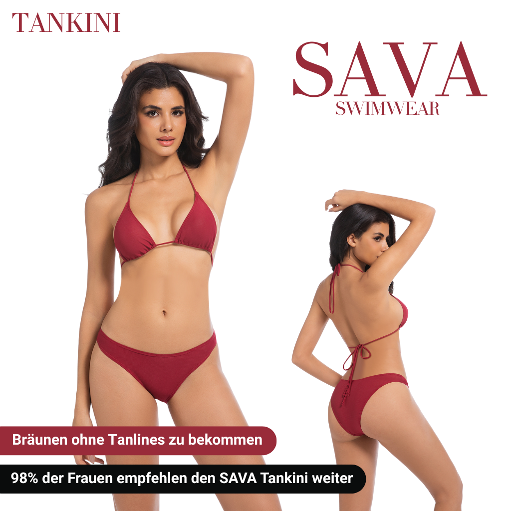 CYRA Tankini Set – Durchbräunender Bikini