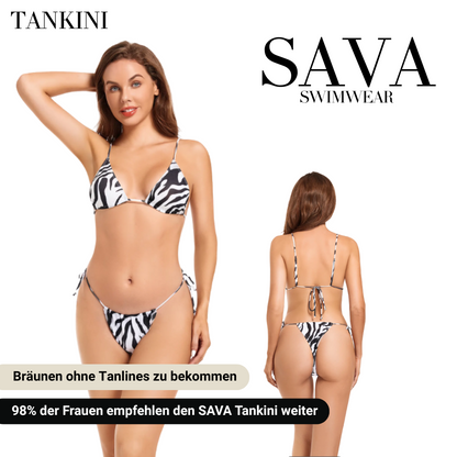 ZENA ZEBRA Tankini Set – Durchbräunender Bikini