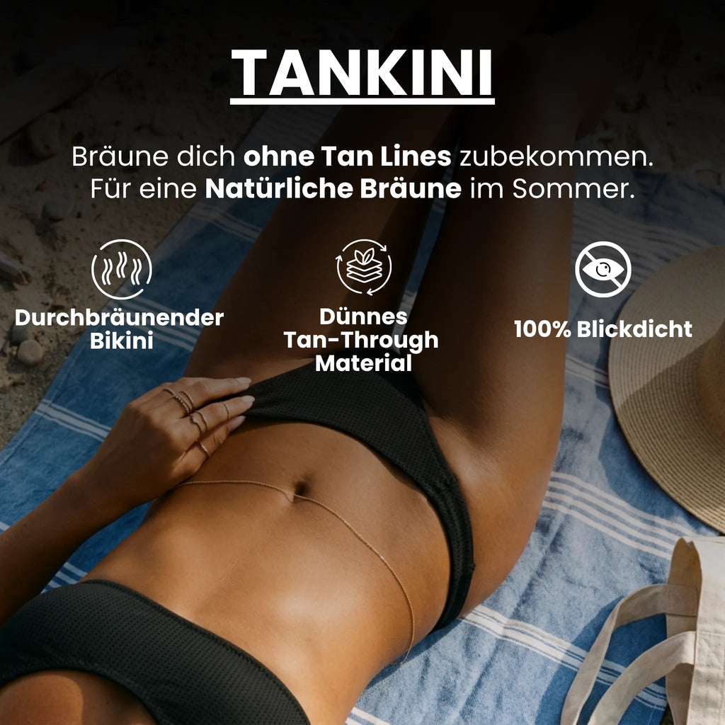 TWO TANNED ONEPIECE - Durchbräunend