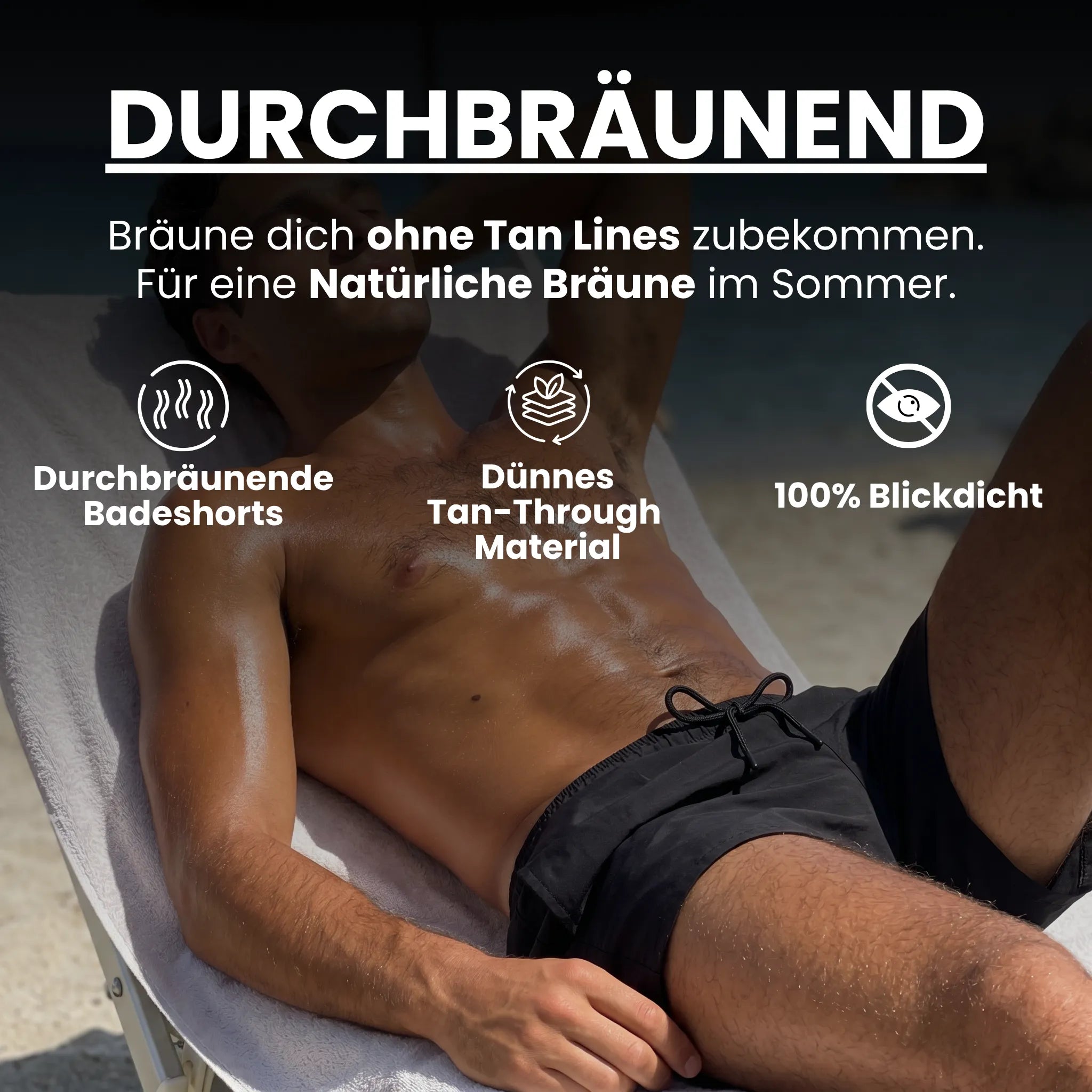 VITO - Durchbräunende Badeshorts