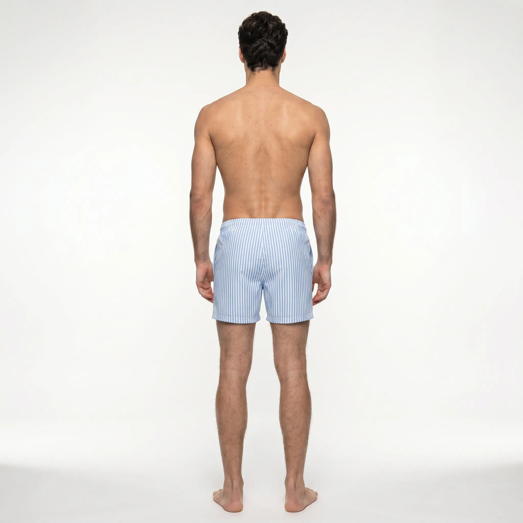 REMO - Durchbräunende Badeshorts (gestreift)